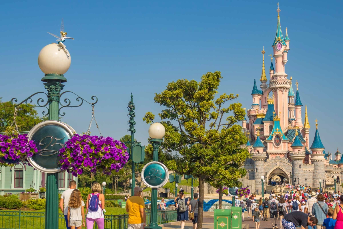 The Castle in Disneyland Paris