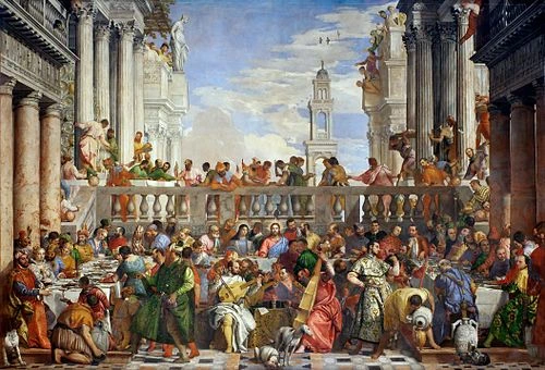The Wedding at Cana in The Louvre Paris