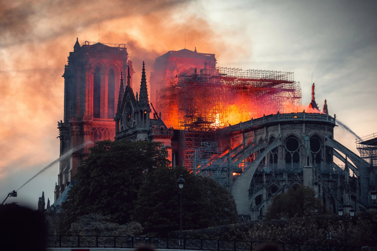 Fire at the Cathedral