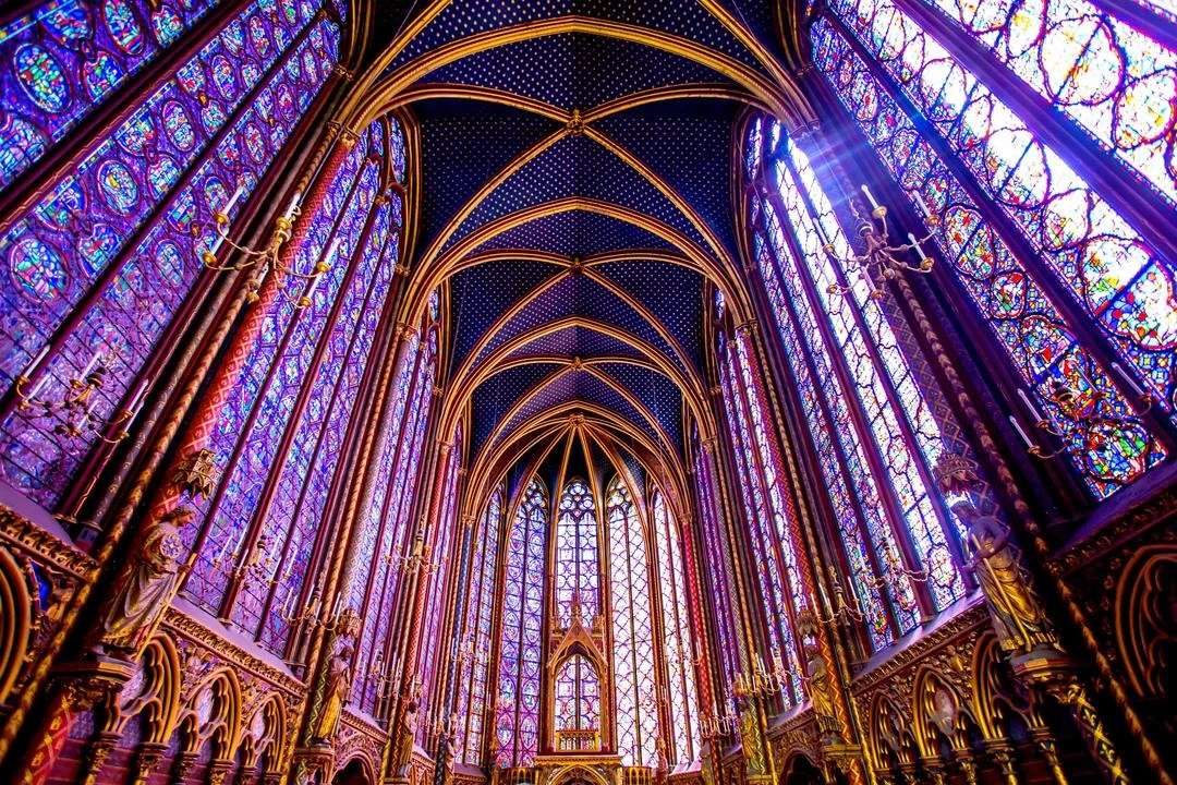 The Sainte Chapelle Paris Interior