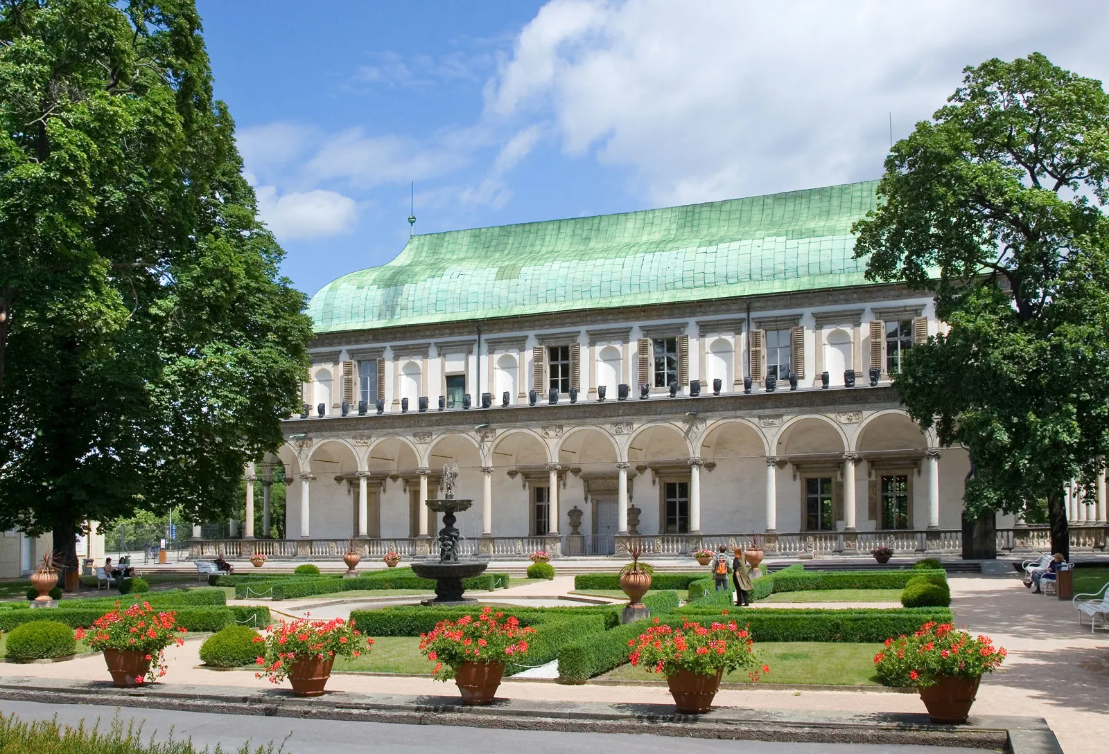 The Royal Summer Palace's Western Facade
