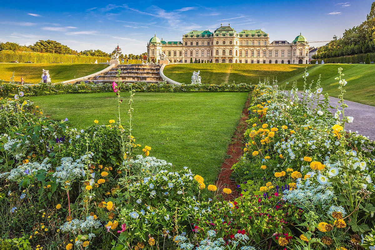 The Gardens of Belvedere Palace