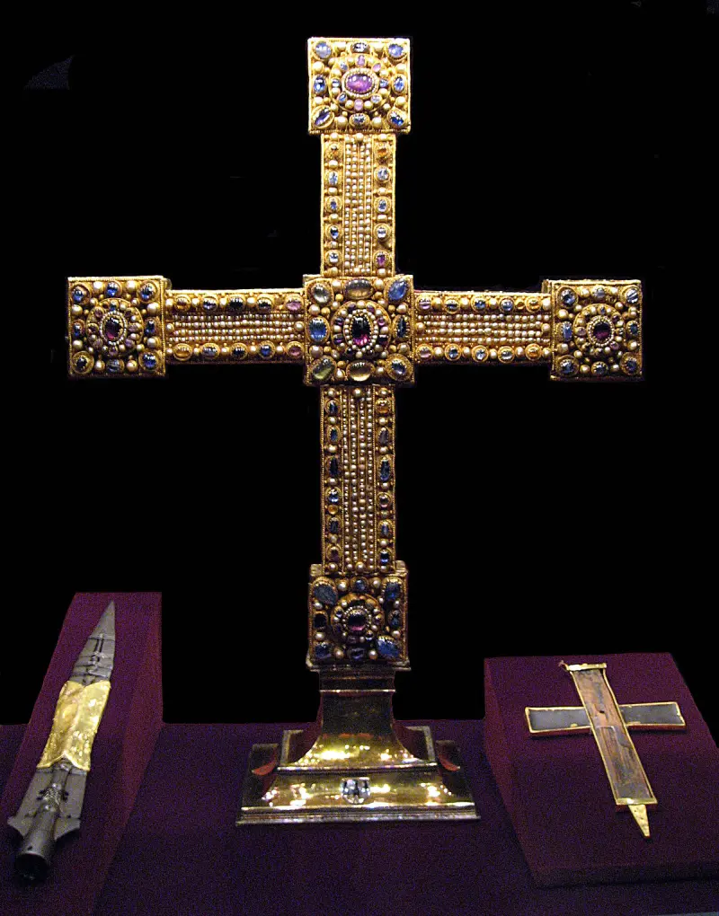 The Holy Cross and the Holy Lance