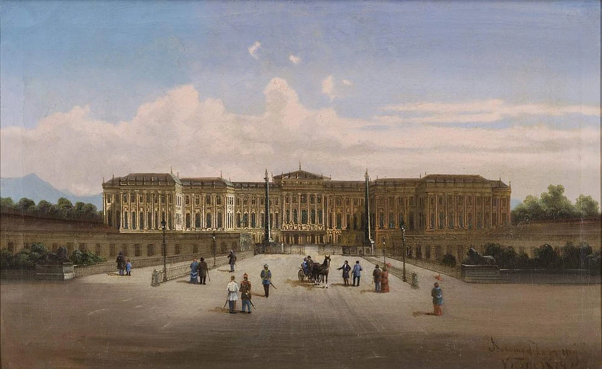 The Palace in the 19th century